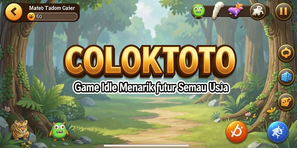 Tampilan gameplay COLOKTOTO yang santai dan interaktif.