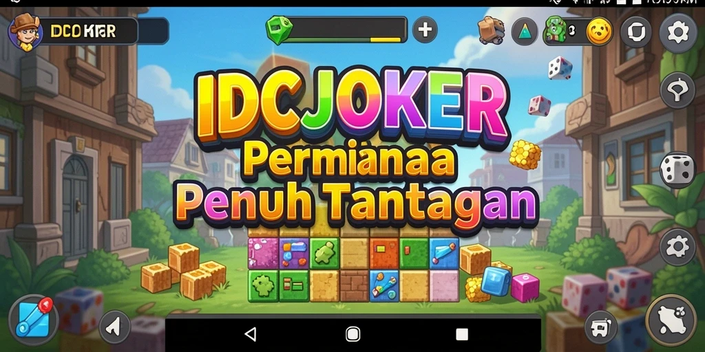 Tampilan menarik gameplay IDCJOKER yang penuh tantangan teka-teki.