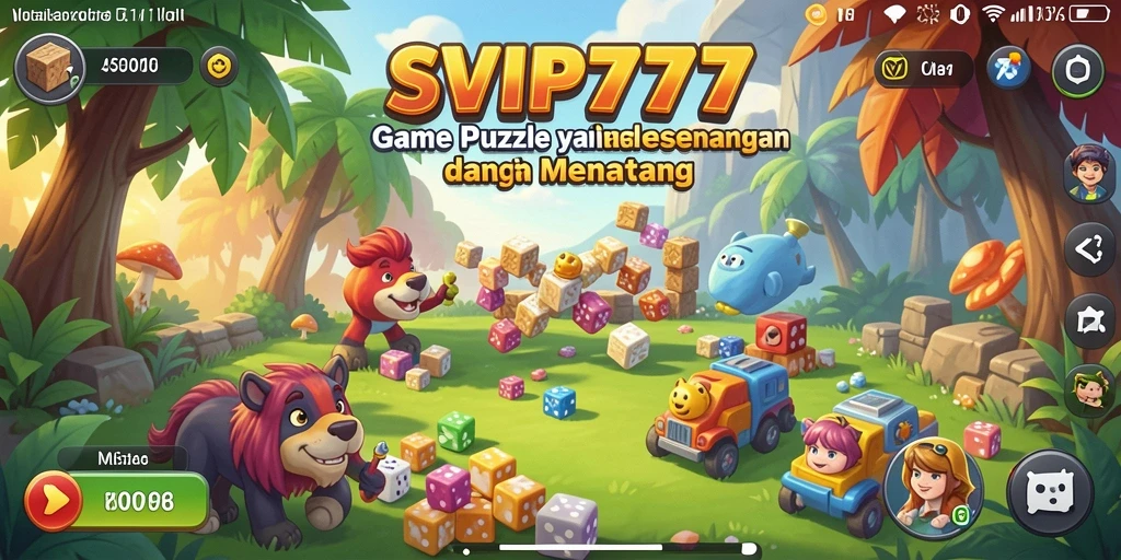 Tampilan gameplay seru dari SVIP777 yang menantang.