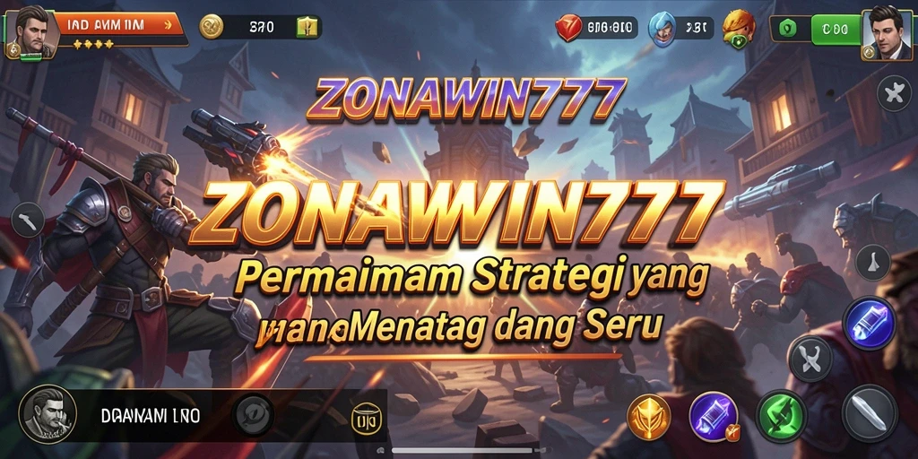 Tampilan gameplay menegangkan dari ZONAWIN777 yang penuh strategi.